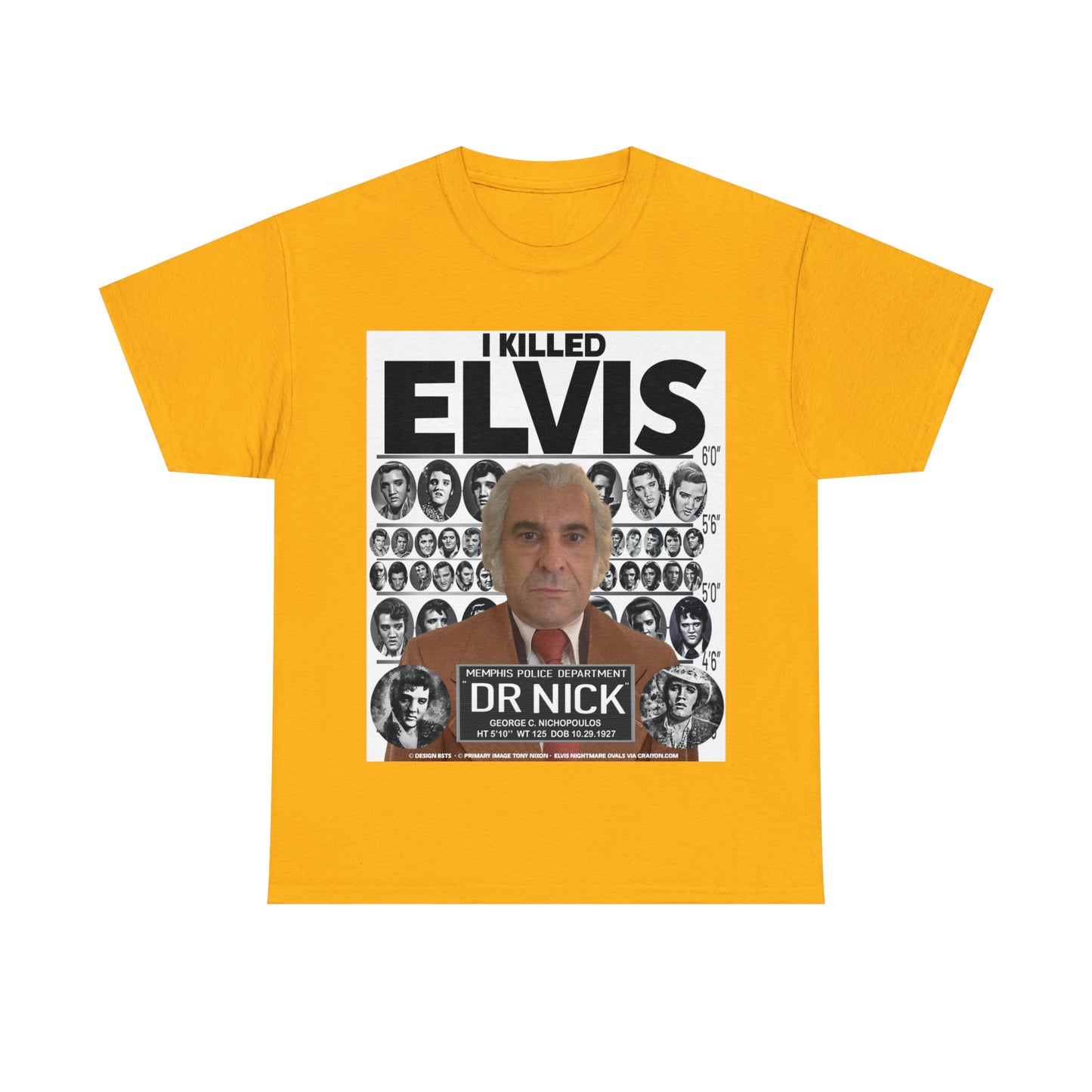 I KI**** ELVIS  - Unisex Heavy Cotton Tee - AUS