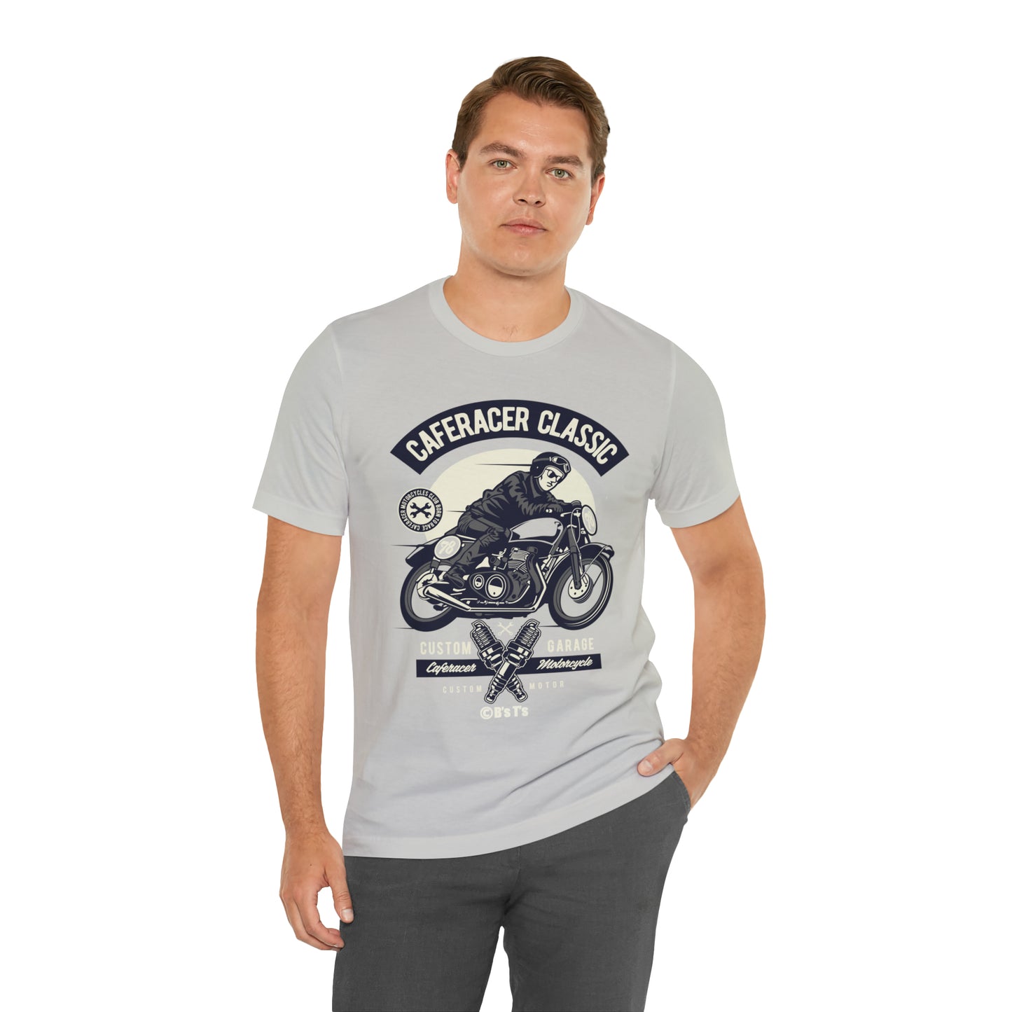 CAFE RACER Classic - Unisex Jersey Short Sleeve Tee
