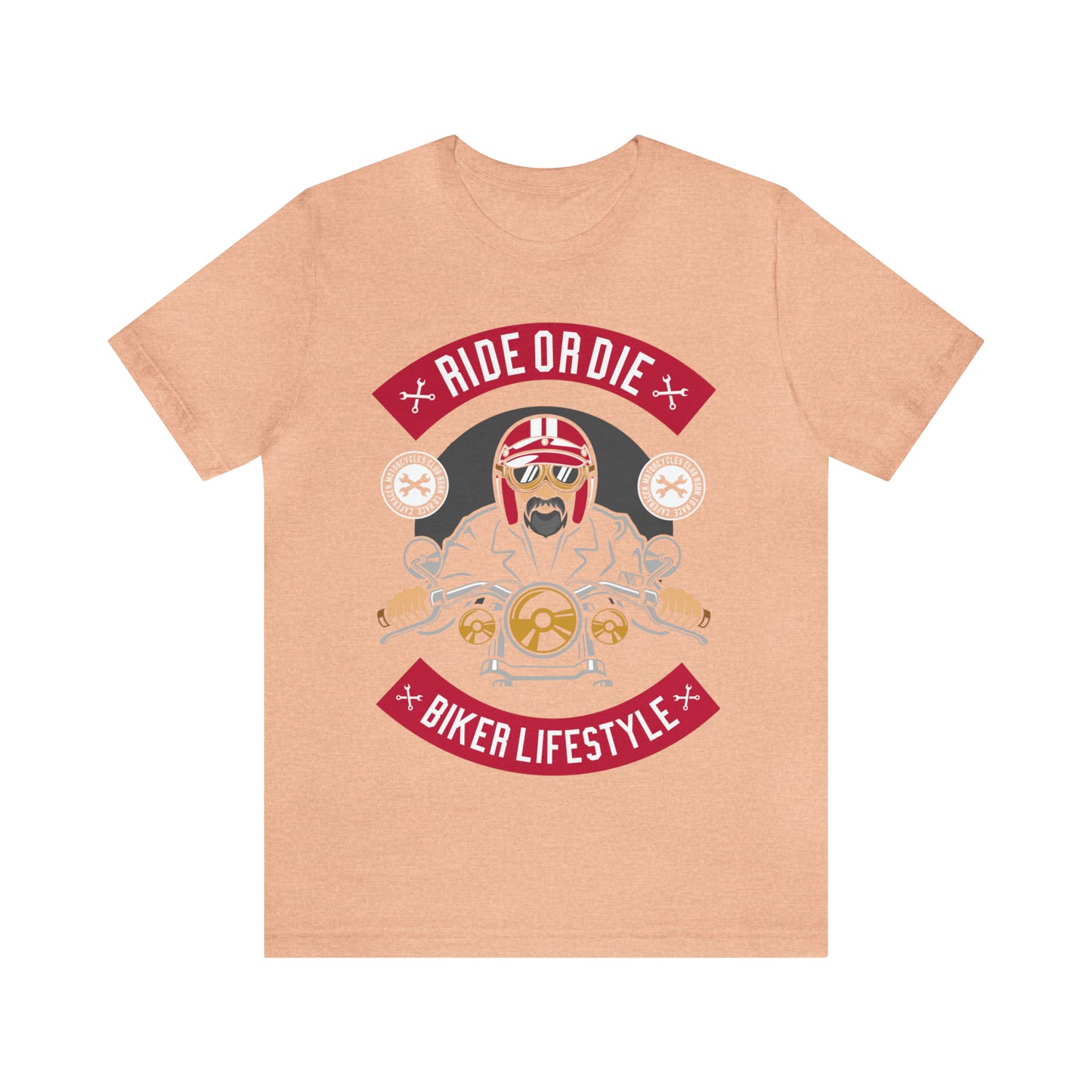 BIKER LIFESTYLE - Ride or Die - Unisex Jersey Short Sleeve Tee