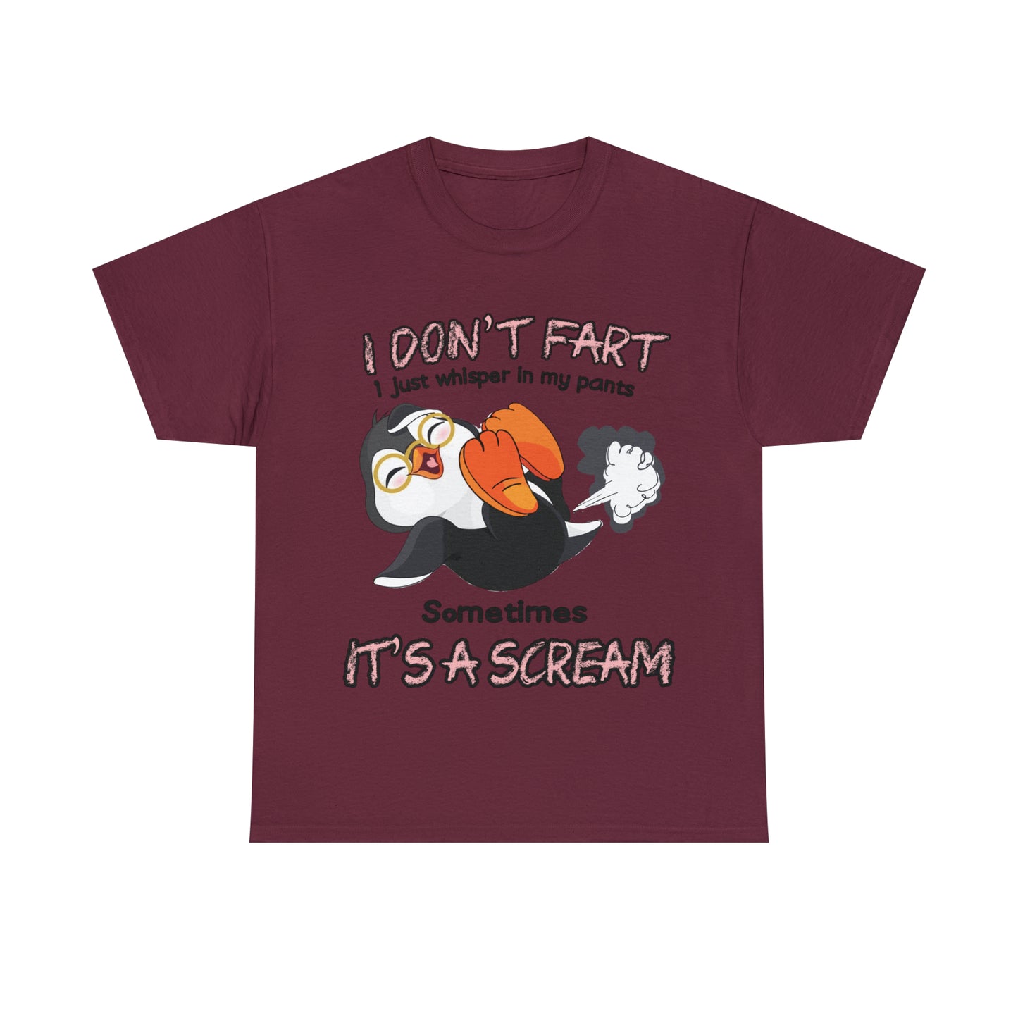 I DON'T FA*T  - Funny Unisex Heavy Cotton Tee - AUS