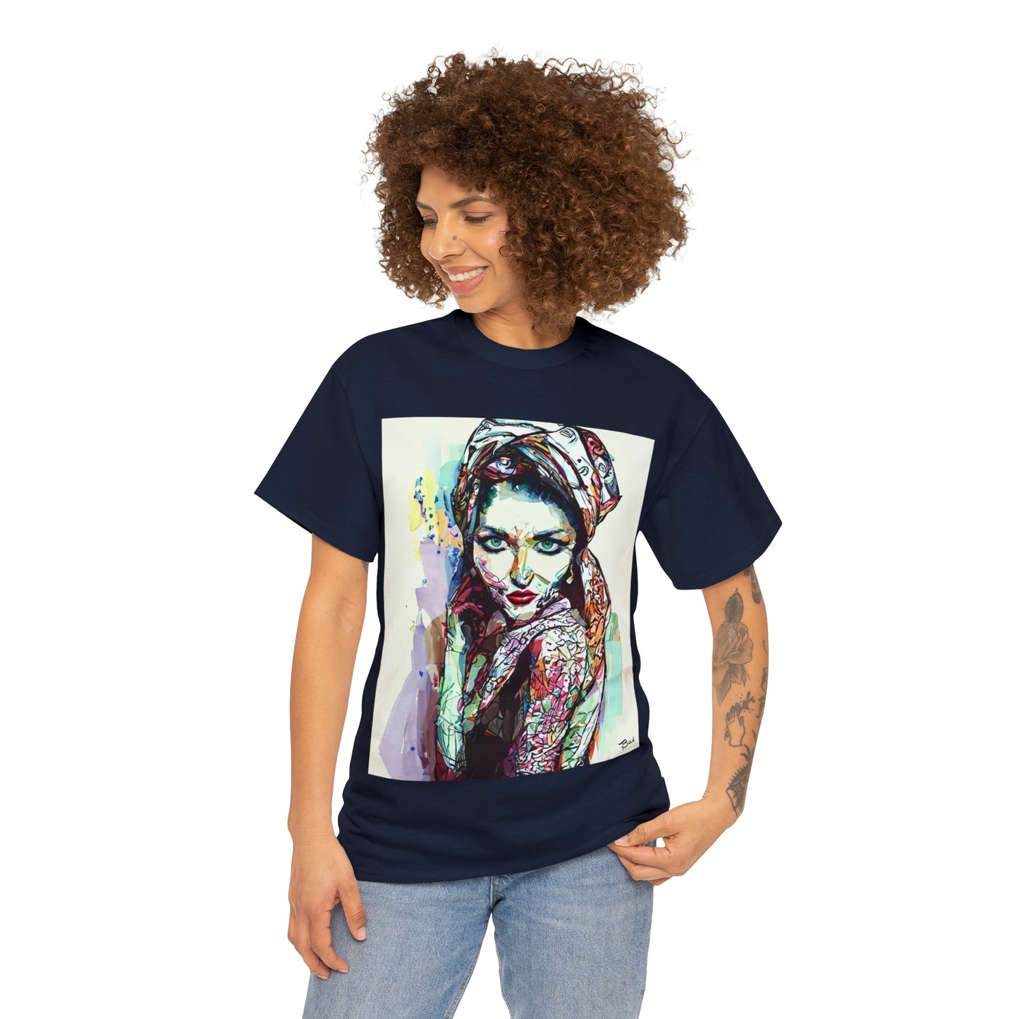 EASTERN BEAUTY - Airt on a Shirt  - Unisex Heavy Cotton Tee - AUS
