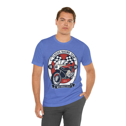 CLASSIC MOTORCYCLE RACING TEAM - Unisex Jersey Short Sleeve Tee