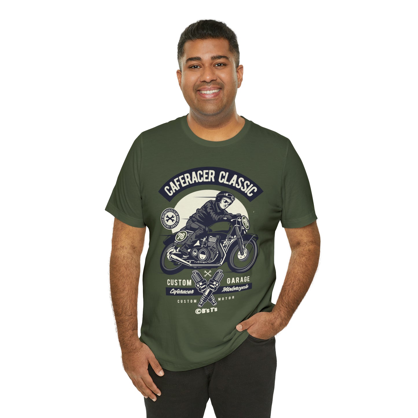 CAFE RACER Classic - Unisex Jersey Short Sleeve Tee