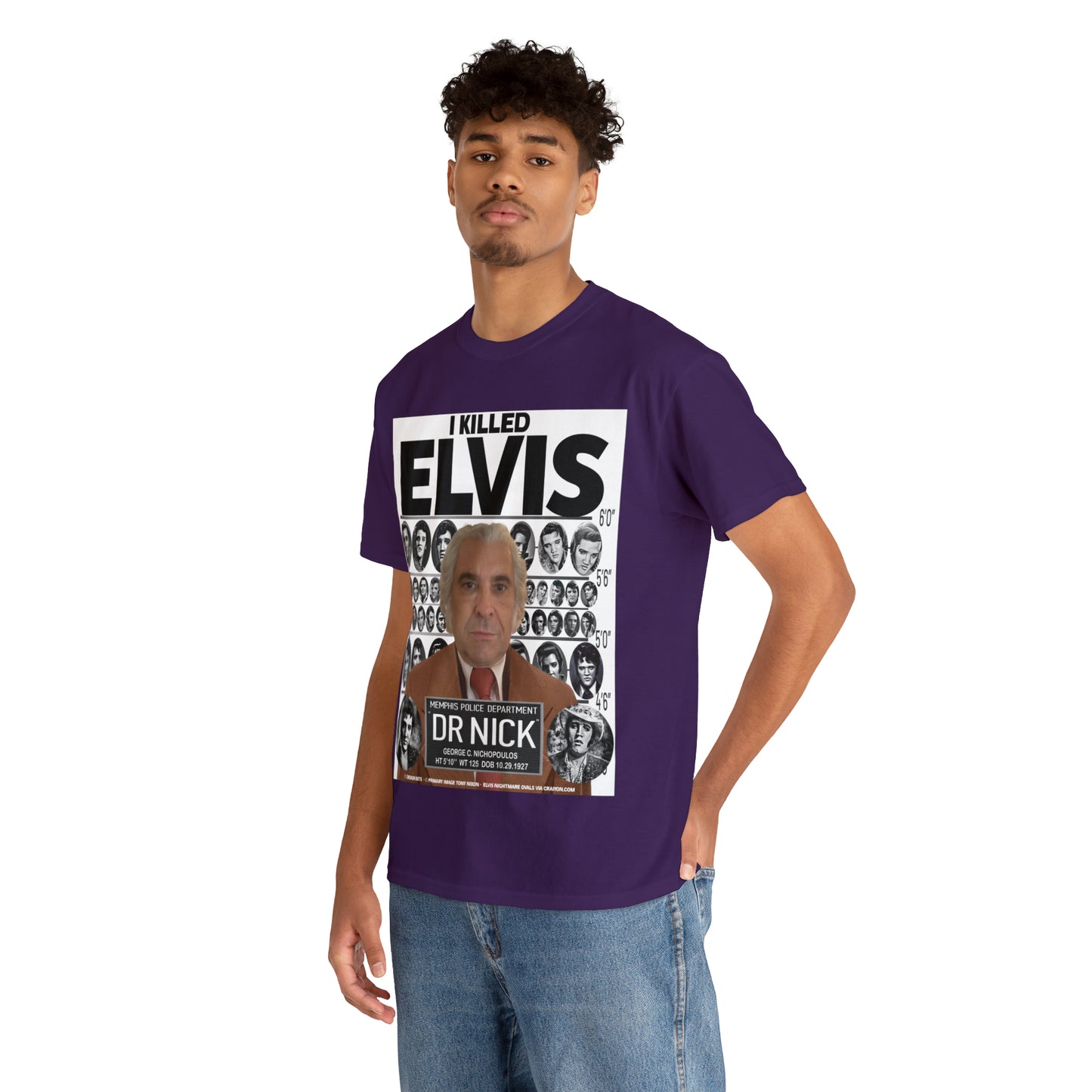 I KI**** ELVIS  - Unisex Heavy Cotton Tee - AUS
