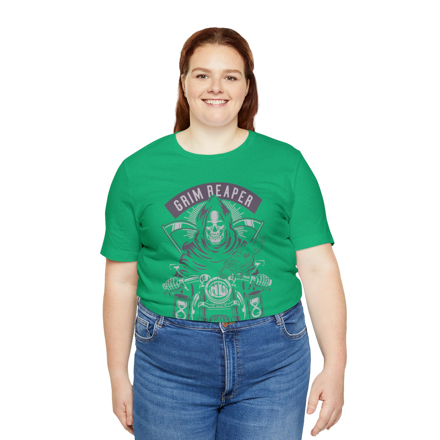 GRIM REAPER Moto Club - Unisex Jersey Short Sleeve Tee