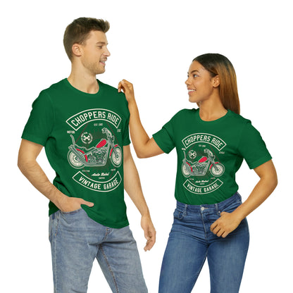 CHOPPERS RIDE Vintage Classic - Unisex Jersey Short Sleeve Tee