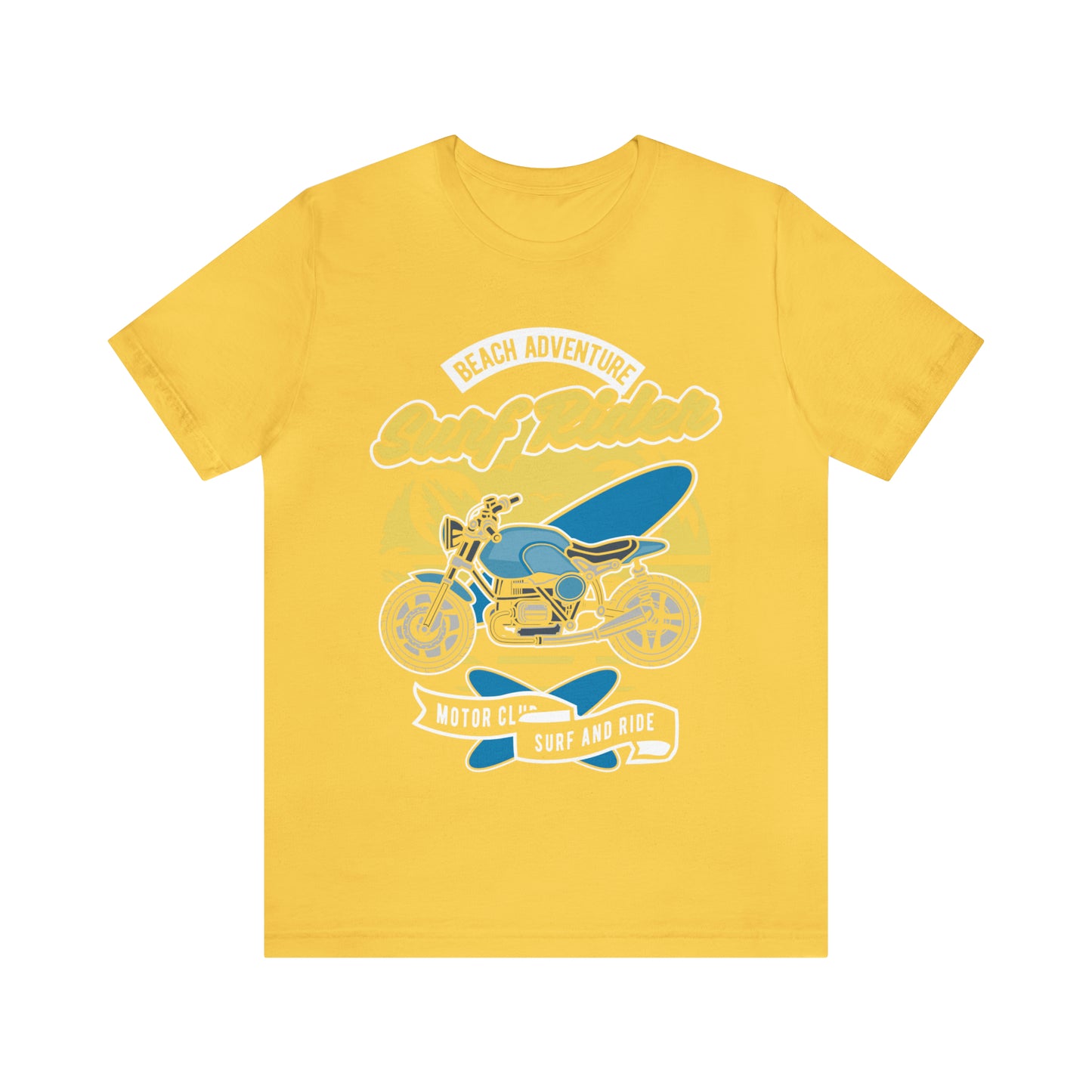 SURF RIDER - Printed in the USA - Unisex Jersey Short Sleeve Tee