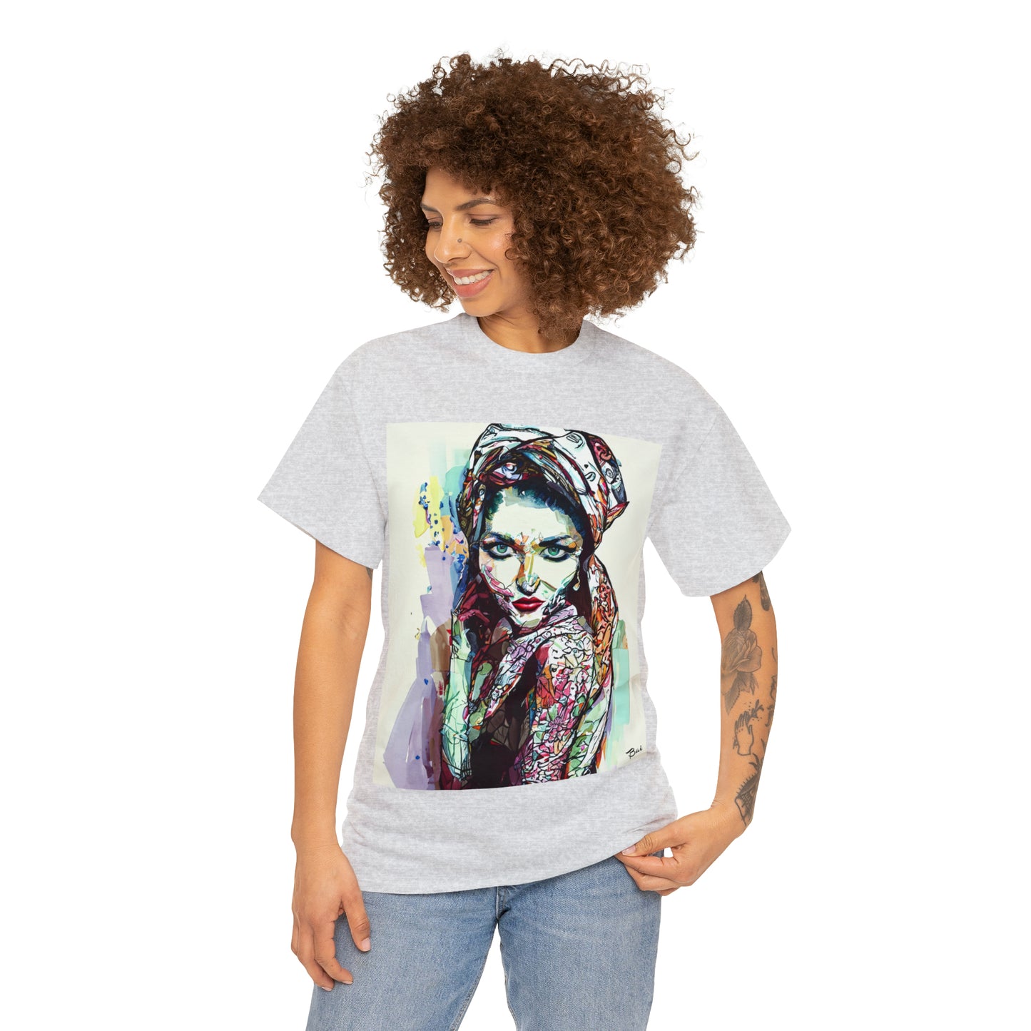 EASTERN BEAUTY - Airt on a Shirt  - Unisex Heavy Cotton Tee - AUS