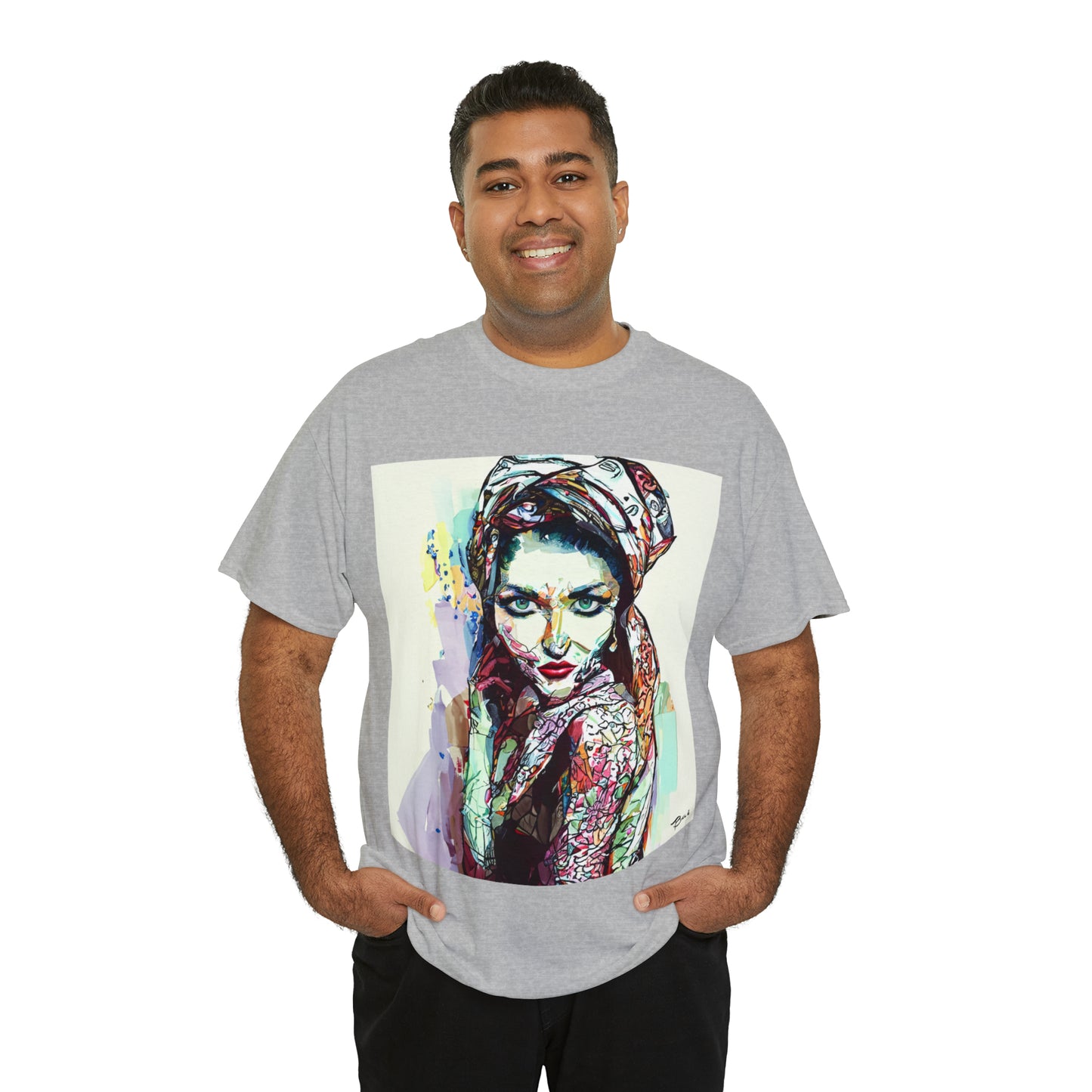 EASTERN BEAUTY - Airt on a Shirt  - Unisex Heavy Cotton Tee - AUS