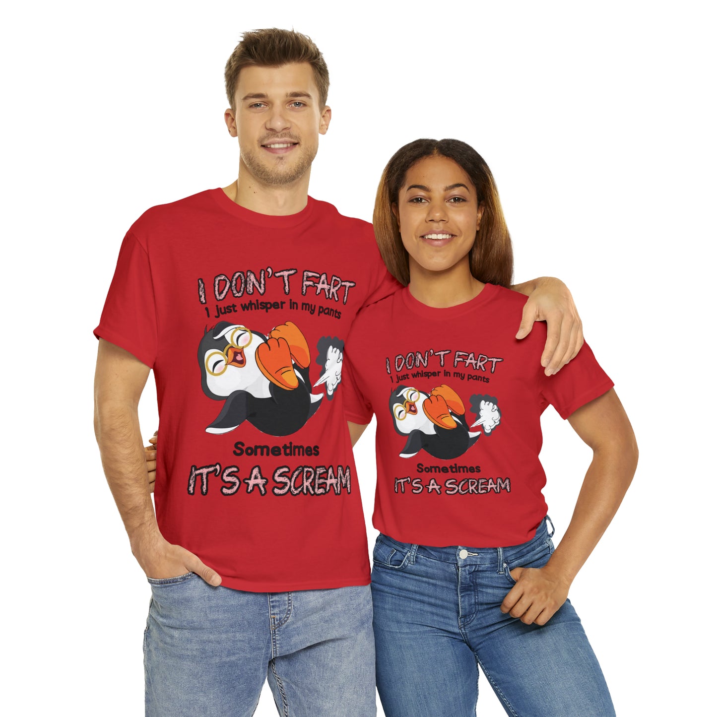 I DON'T FA*T  - Funny Unisex Heavy Cotton Tee - AUS