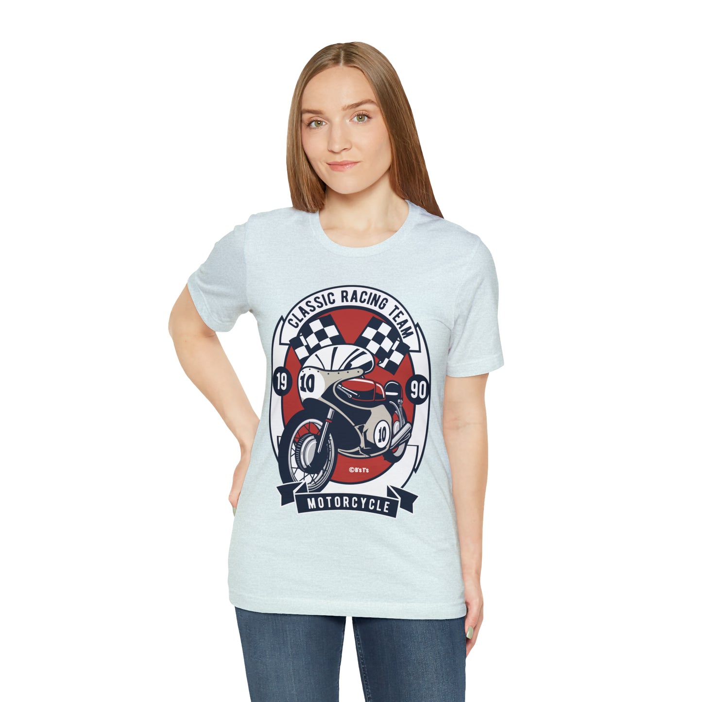 CLASSIC MOTORCYCLE RACING TEAM - Unisex Jersey Short Sleeve Tee