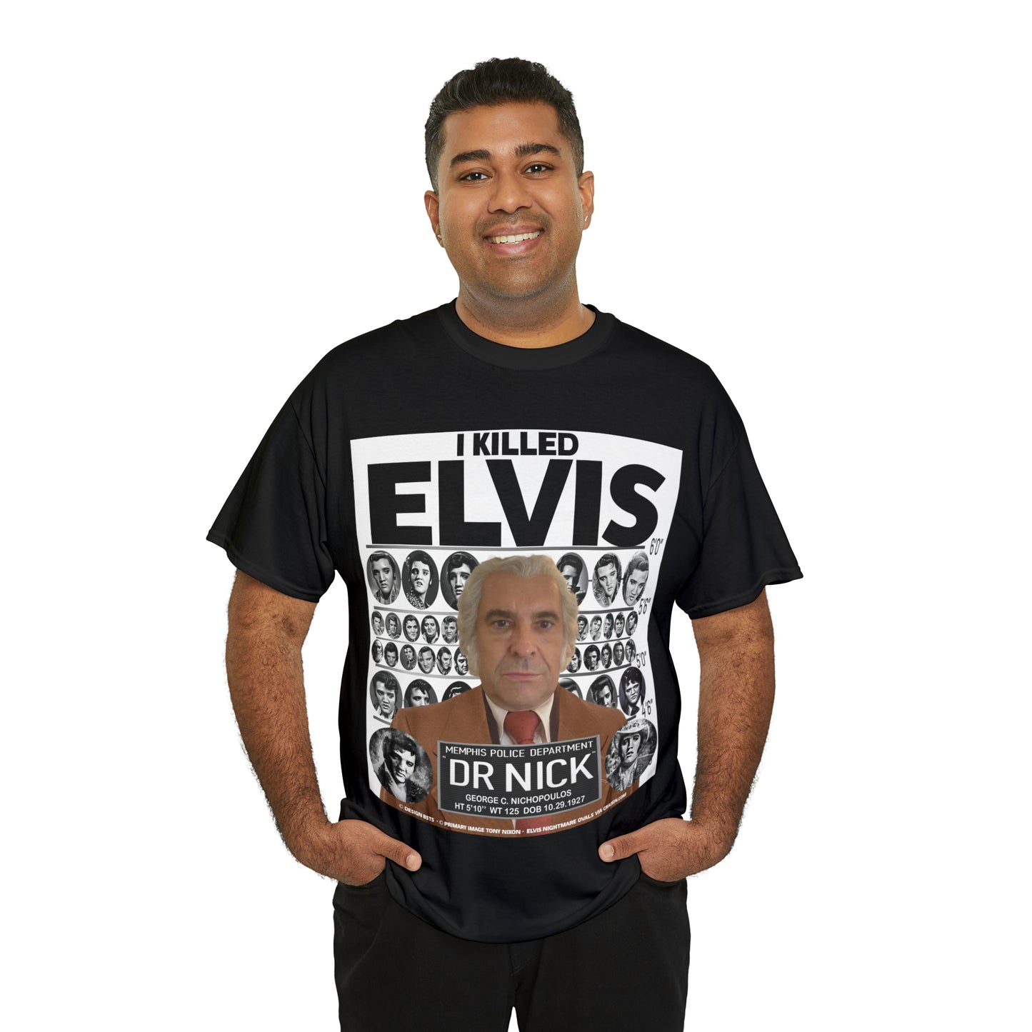 I KI**** ELVIS  - Unisex Heavy Cotton Tee - AUS