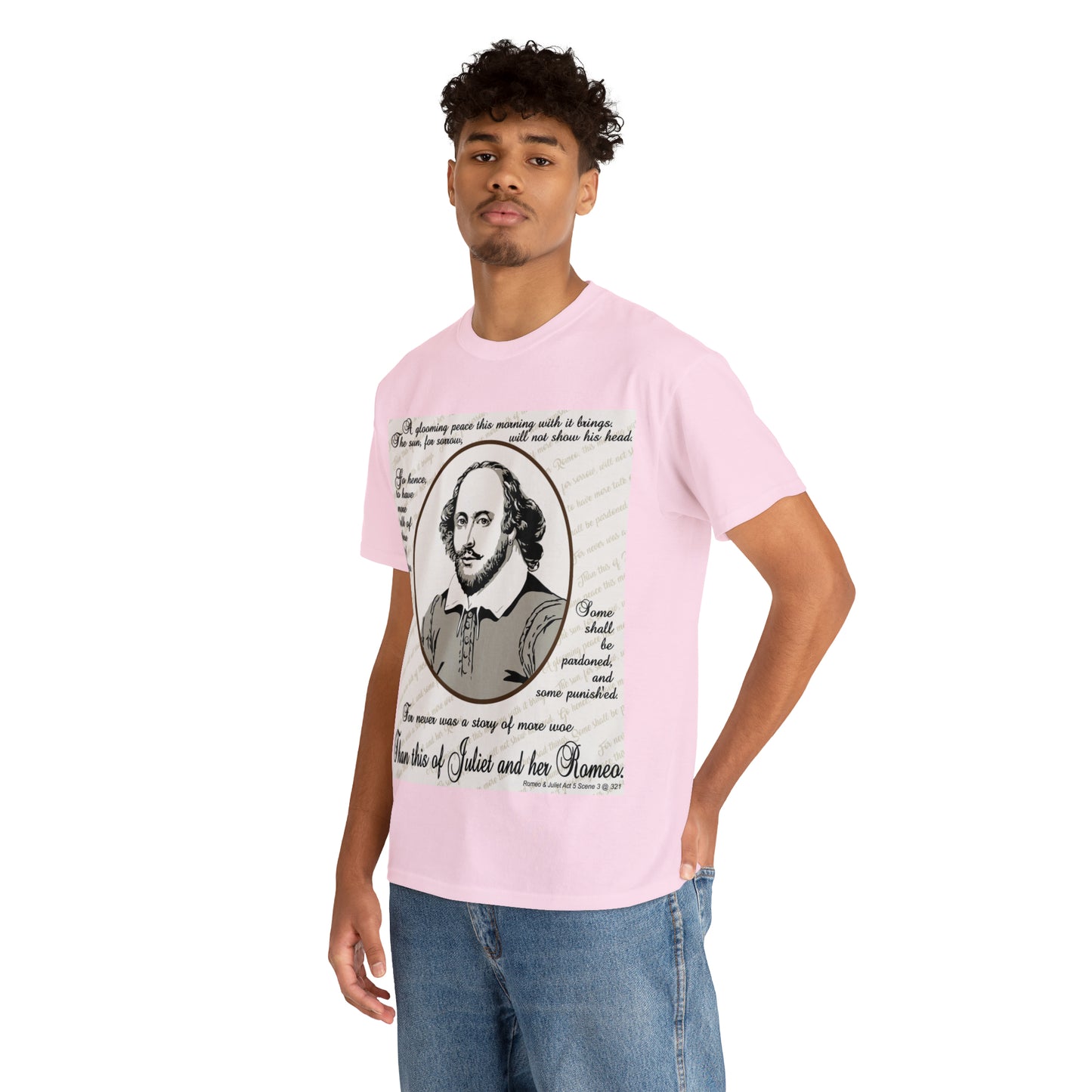 No Greater Tale of Woe... Juliet & Romeo.- Unisex Heavy Cotton Tee