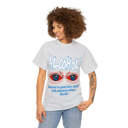 "ALC****" vs Salad - Funny Unisex Heavy Cotton Tee - AUS