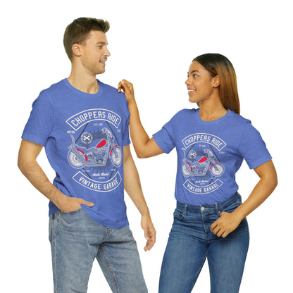 CHOPPERS RIDE Vintage Classic - Unisex Jersey Short Sleeve Tee