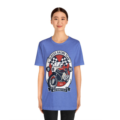 CLASSIC MOTORCYCLE RACING TEAM - Unisex Jersey Short Sleeve Tee