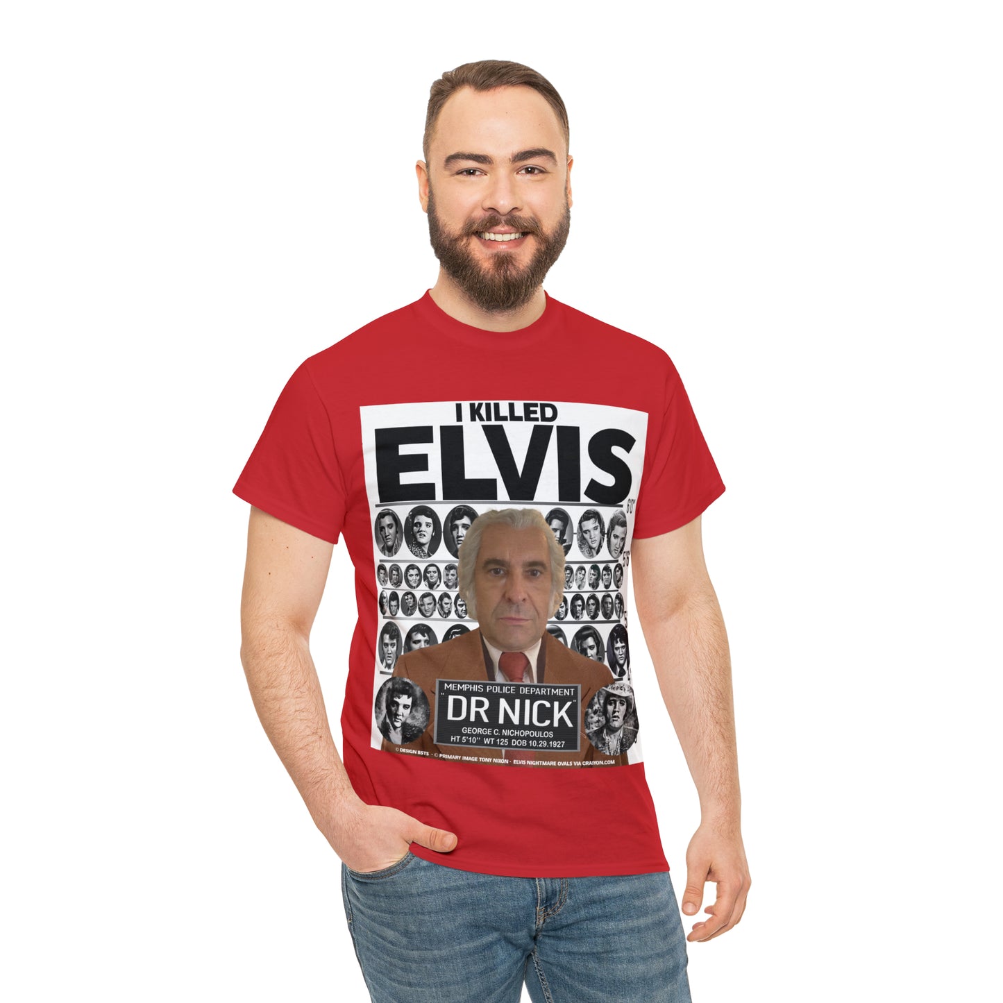 I KI**** ELVIS  - Unisex Heavy Cotton Tee - AUS