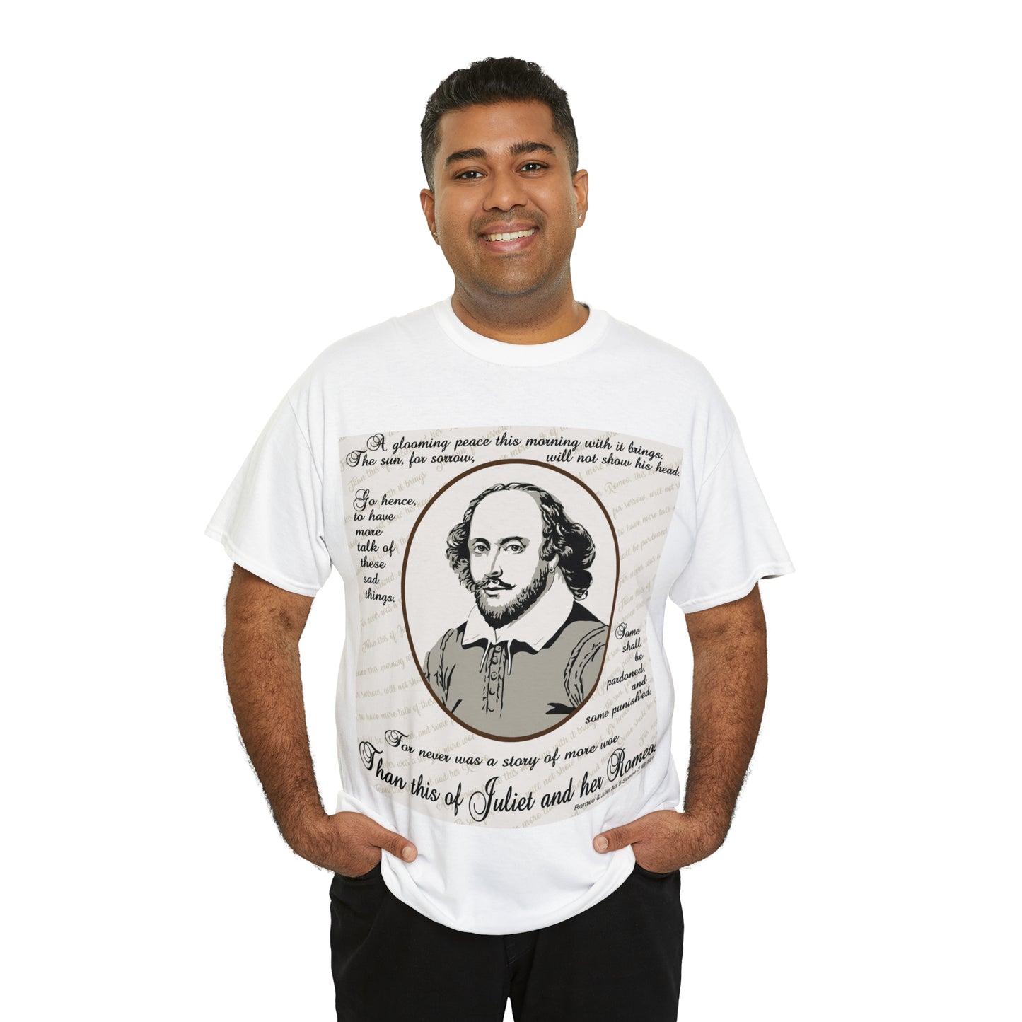 No Greater Tale of Woe... Juliet & Romeo.- Unisex Heavy Cotton Tee