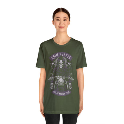 GRIM REAPER Moto Club - Unisex Jersey Short Sleeve Tee