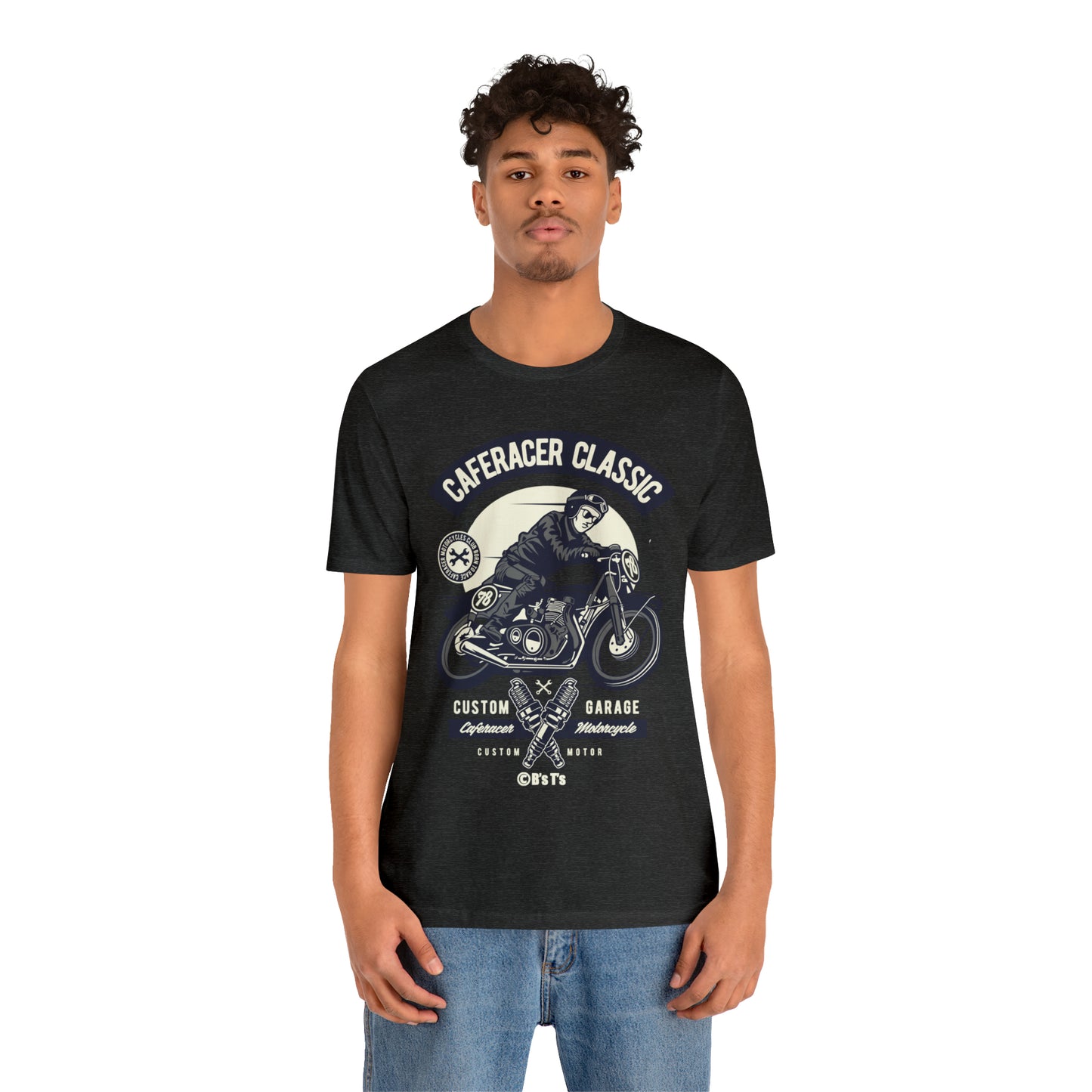 CAFE RACER Classic - Unisex Jersey Short Sleeve Tee