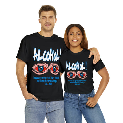 "ALC****" vs Salad - Funny Unisex Heavy Cotton Tee - AUS