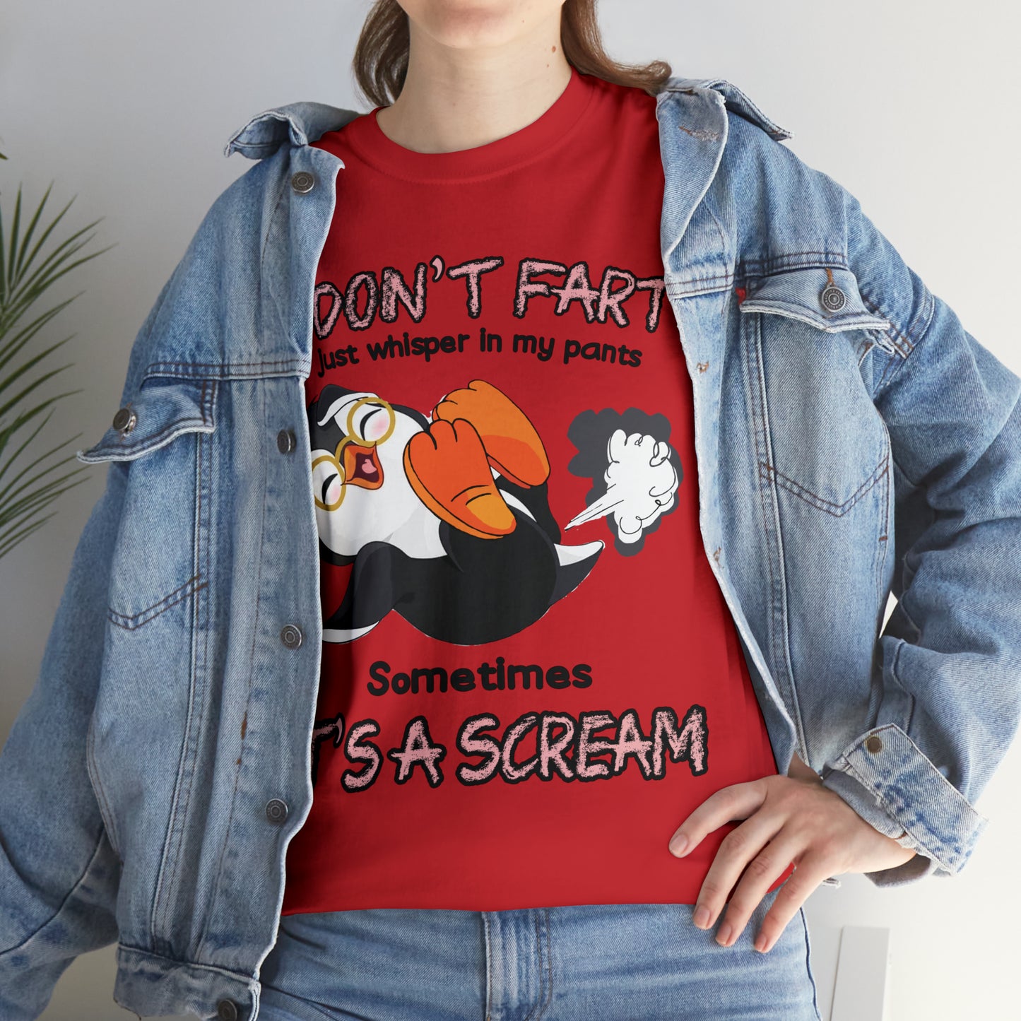 I DON'T FA*T - Funny Unisex Heavy Cotton Tee - USA