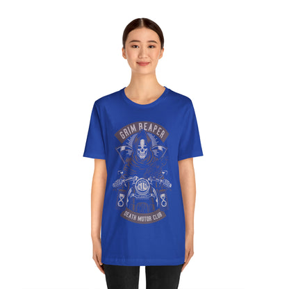 GRIM REAPER Moto Club - Unisex Jersey Short Sleeve Tee