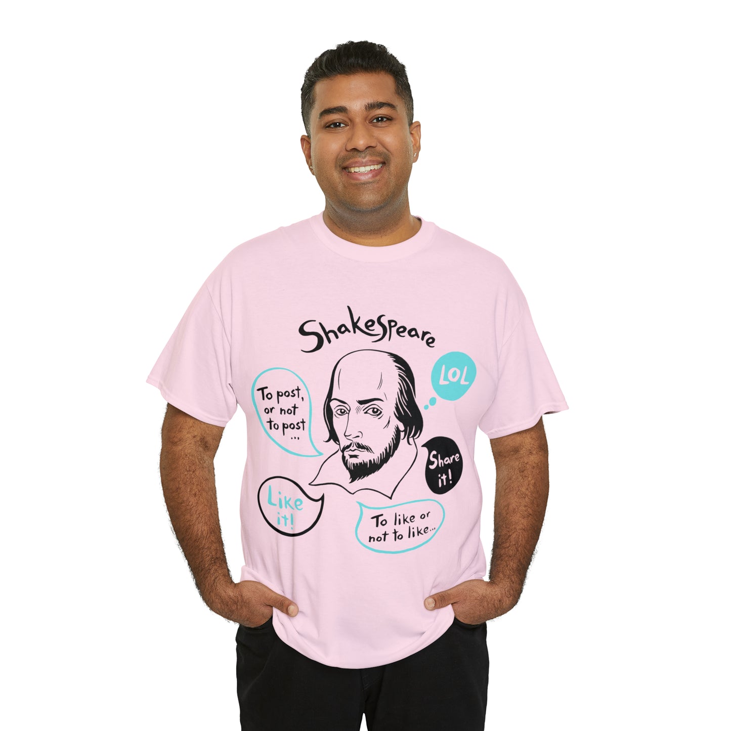 21st Century SHAKESPEARE  (light) - Unisex Heavy Cotton Tee
