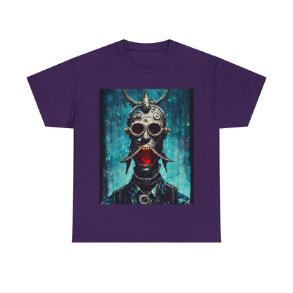 CYBER-STEAMPUNK BOUNTY-HUNTER - Airt on a Shirt  - Unisex Heavy Cotton Tee - AUS