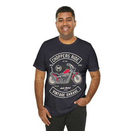 CHOPPERS RIDE Vintage Classic - Unisex Jersey Short Sleeve Tee