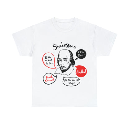 SHAKESPEARE (light) - Unisex Heavy Cotton Tee