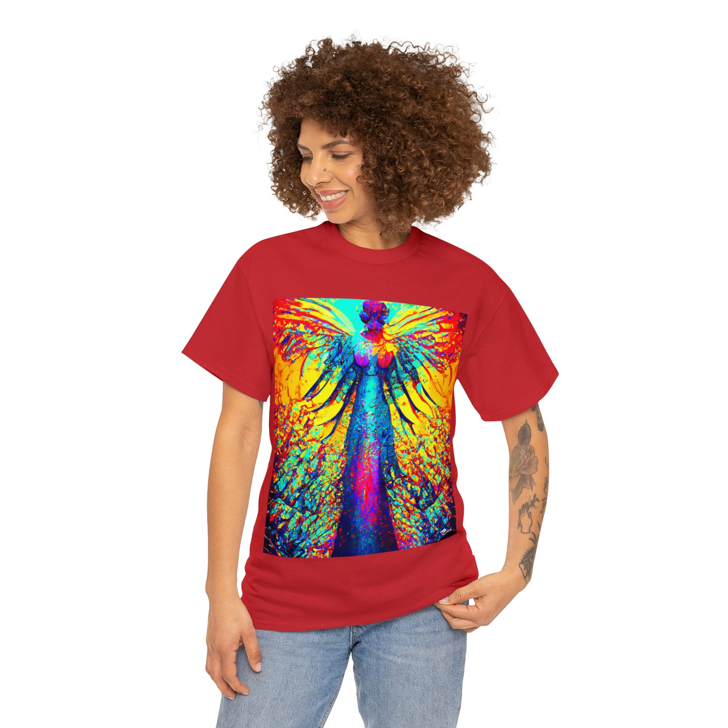 GUARDIAN MOTHER - Airt on a Shirt  - Unisex Heavy Cotton Tee - AUS