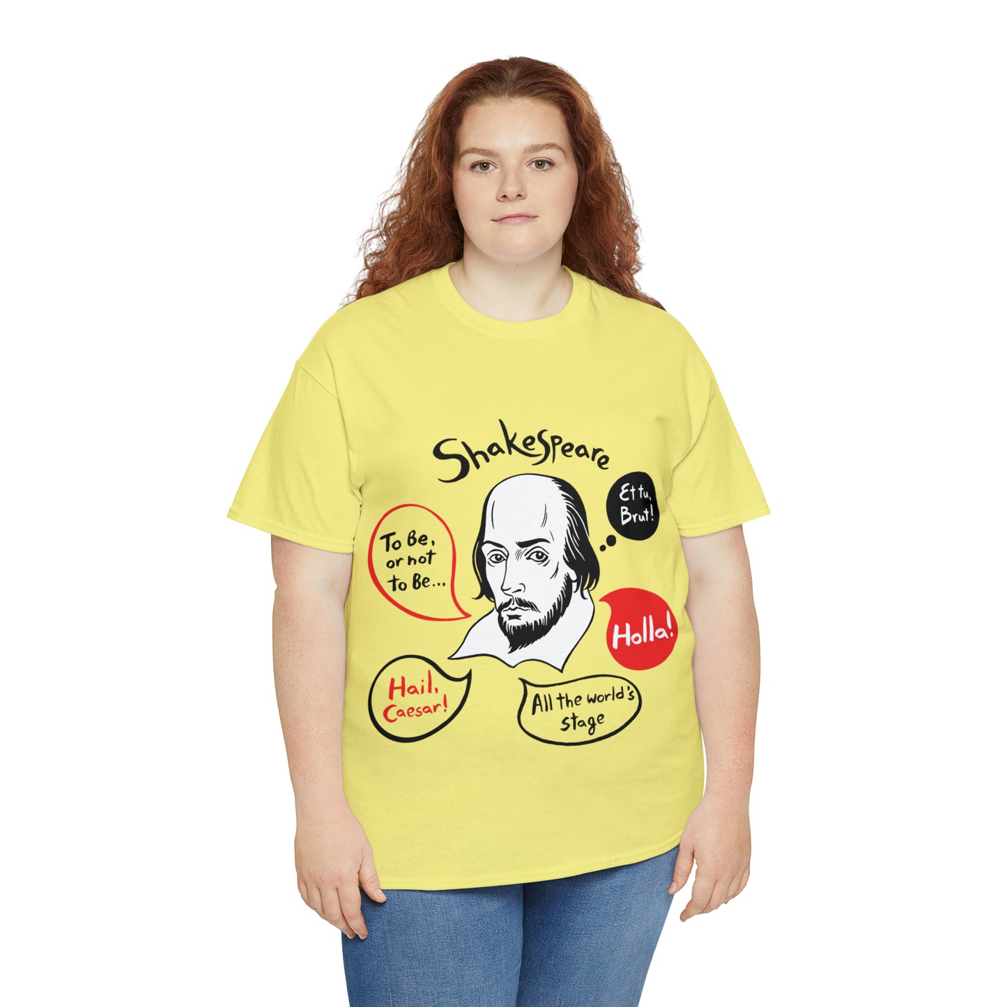 SHAKESPEARE (light) - Unisex Heavy Cotton Tee
