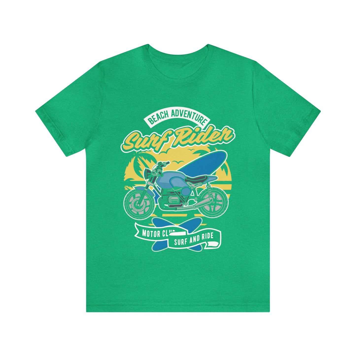 SURF RIDER - Printed in the USA - Unisex Jersey Short Sleeve Tee