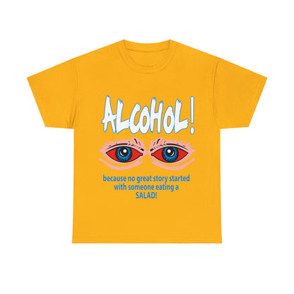 "ALC****" vs Salad - Funny Unisex Heavy Cotton Tee - AUS
