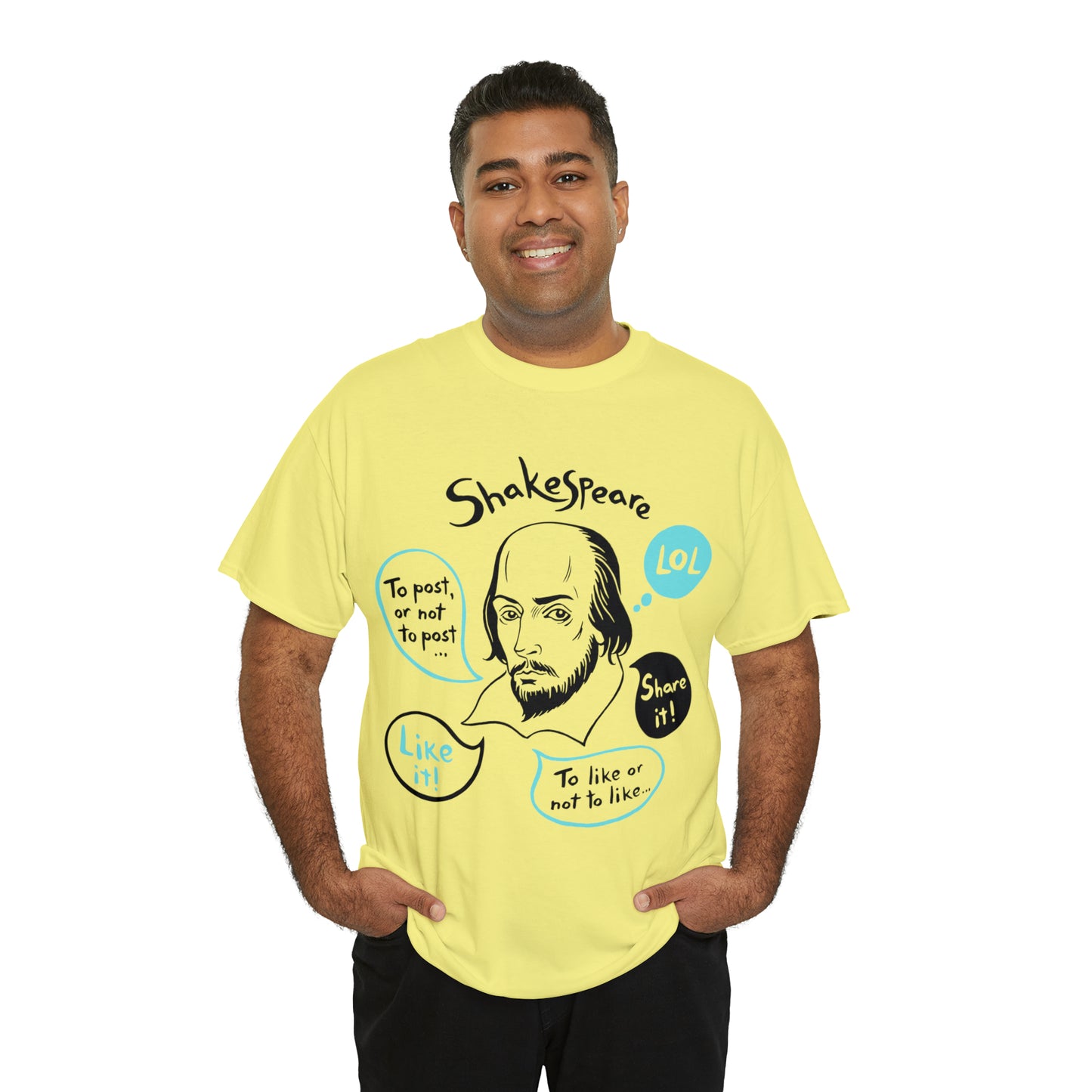 21st Century SHAKESPEARE  (light) - Unisex Heavy Cotton Tee