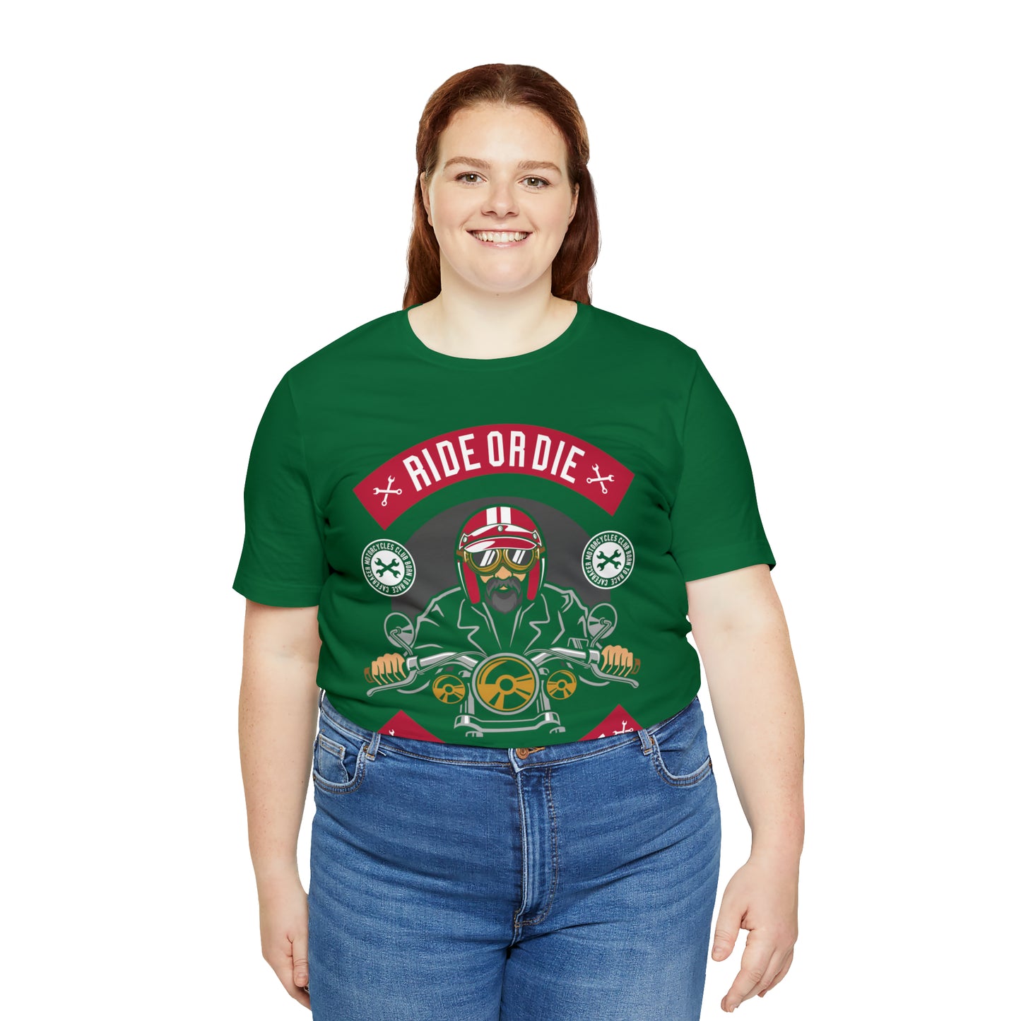 BIKER LIFESTYLE - Ride or Die - Unisex Jersey Short Sleeve Tee