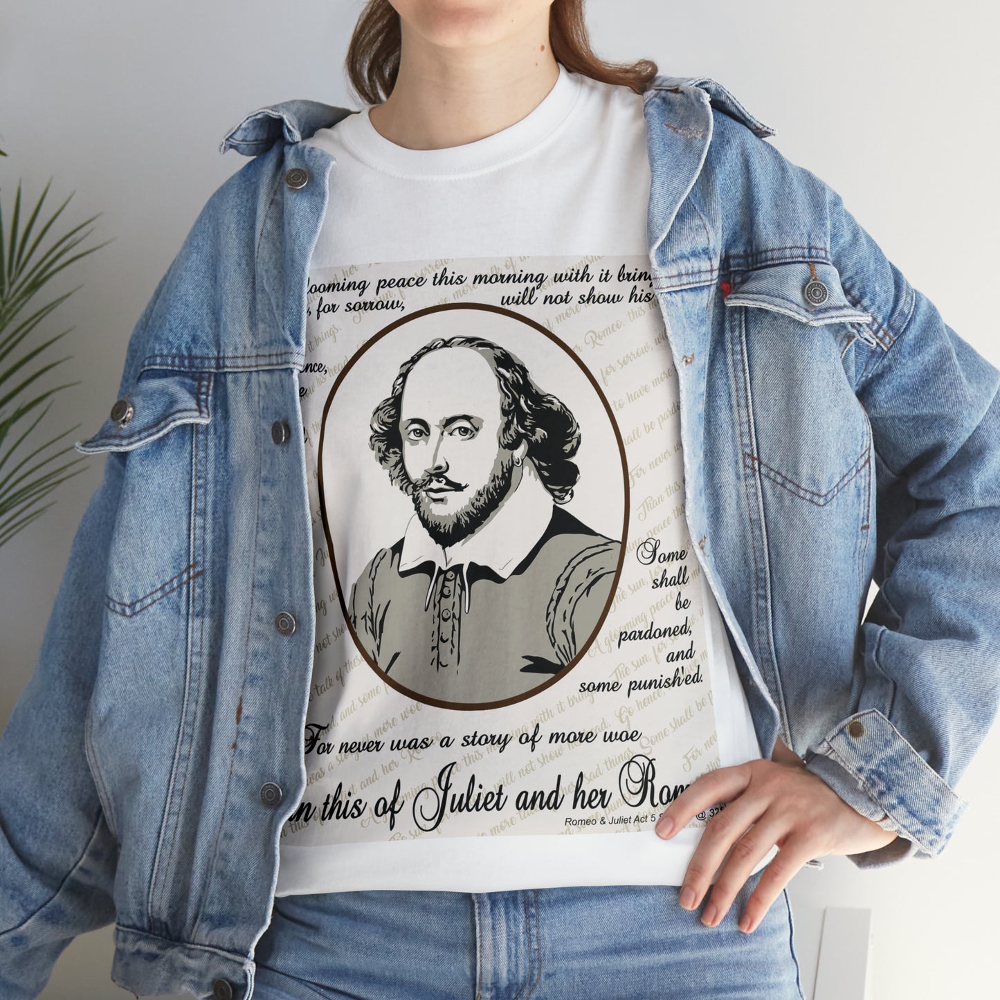 No Greater Tale of Woe... Juliet & Romeo.- Unisex Heavy Cotton Tee