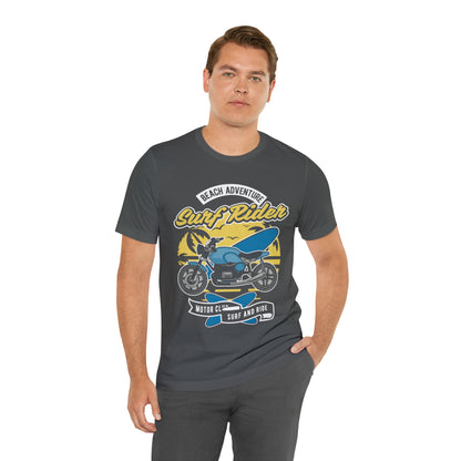 SURF RIDER - Printed in the USA - Unisex Jersey Short Sleeve Tee