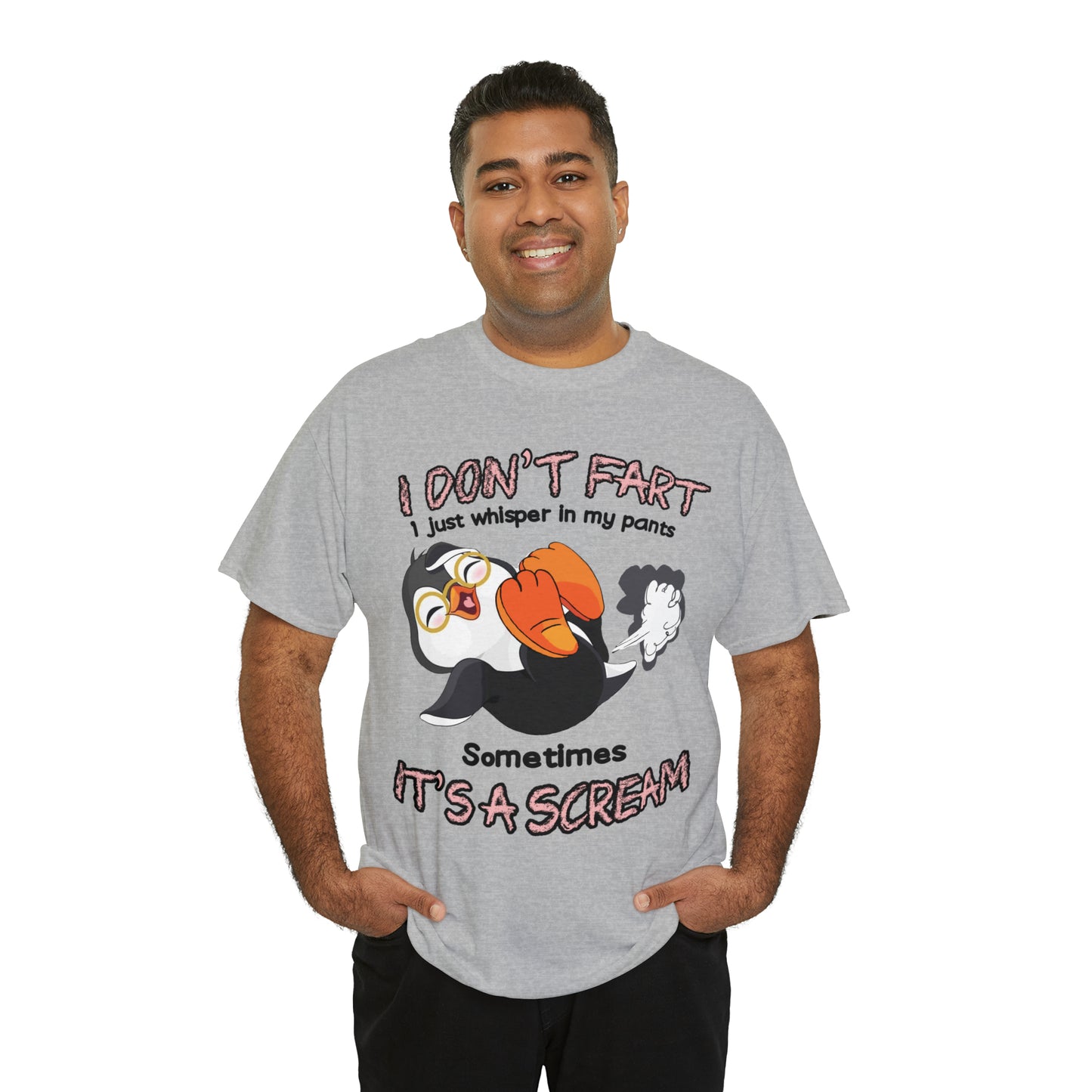 I DON'T FA*T - Funny Unisex Heavy Cotton Tee - USA