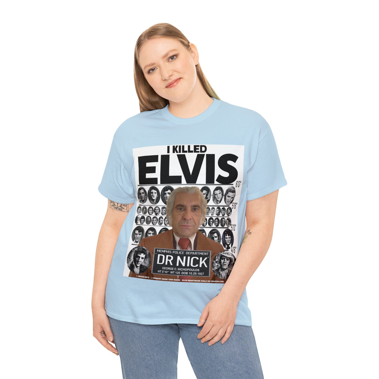 I KI**** ELVIS  - Unisex Heavy Cotton Tee - AUS