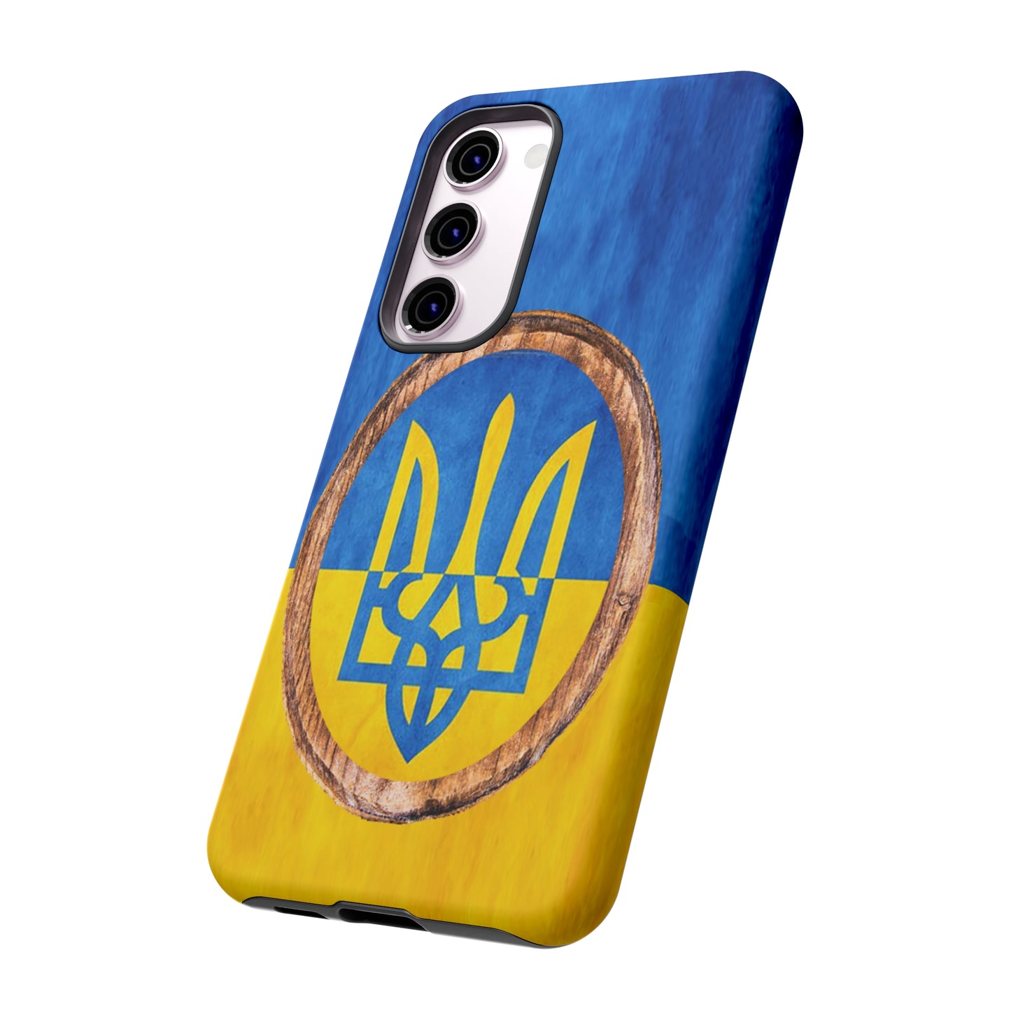 UKRAINE FLAG with TRIDENT - Tough Cases