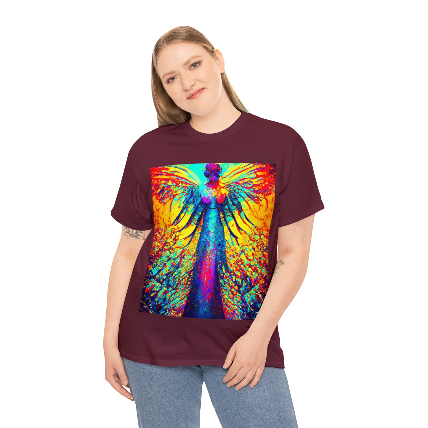 GUARDIAN MOTHER - Airt on a Shirt  - Unisex Heavy Cotton Tee - AUS