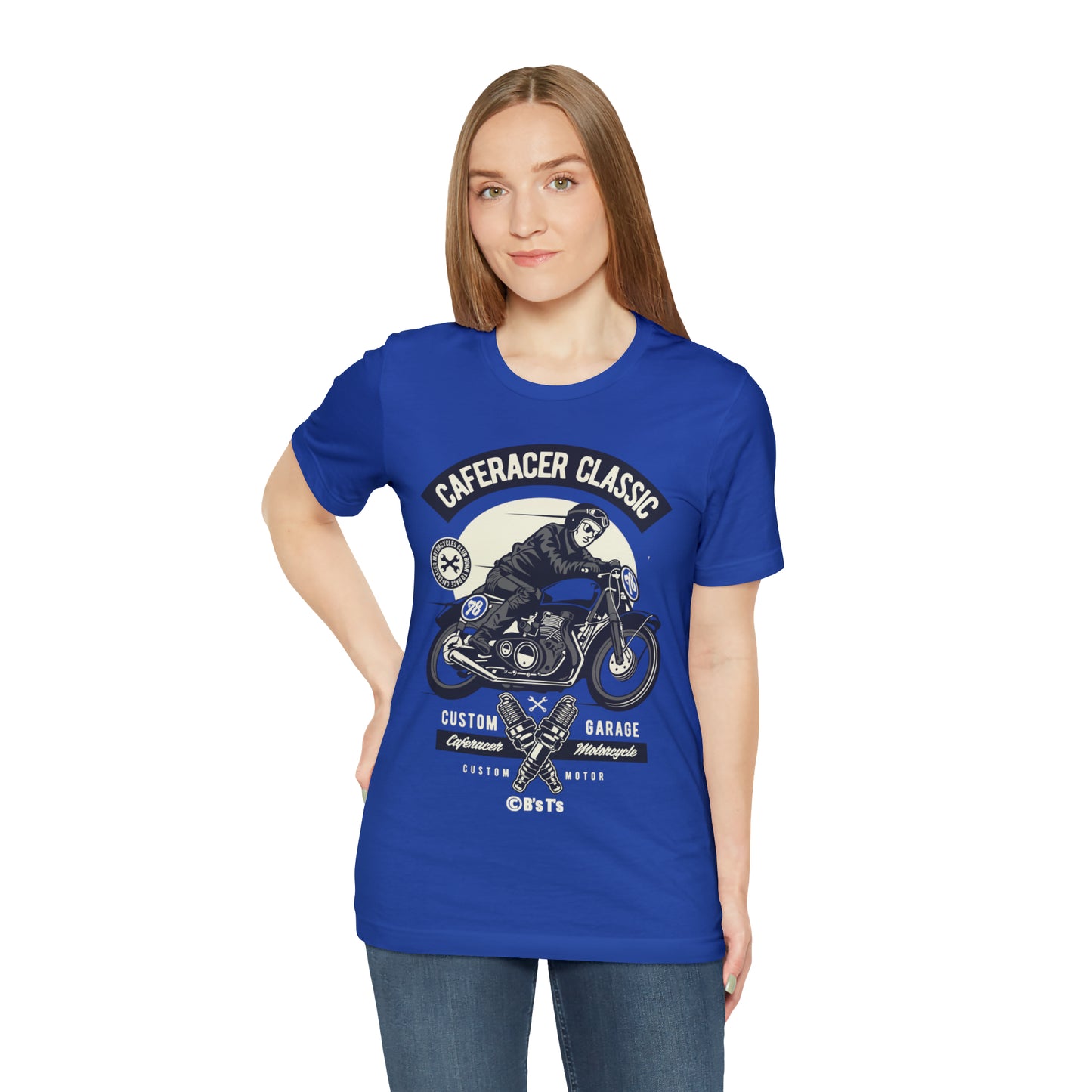 CAFE RACER Classic - Unisex Jersey Short Sleeve Tee