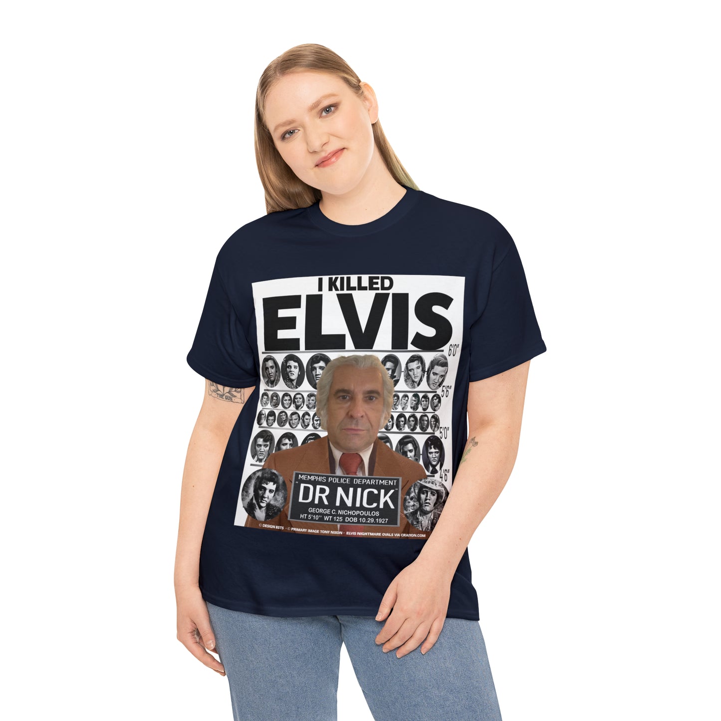 I KI**** ELVIS  - Unisex Heavy Cotton Tee - AUS