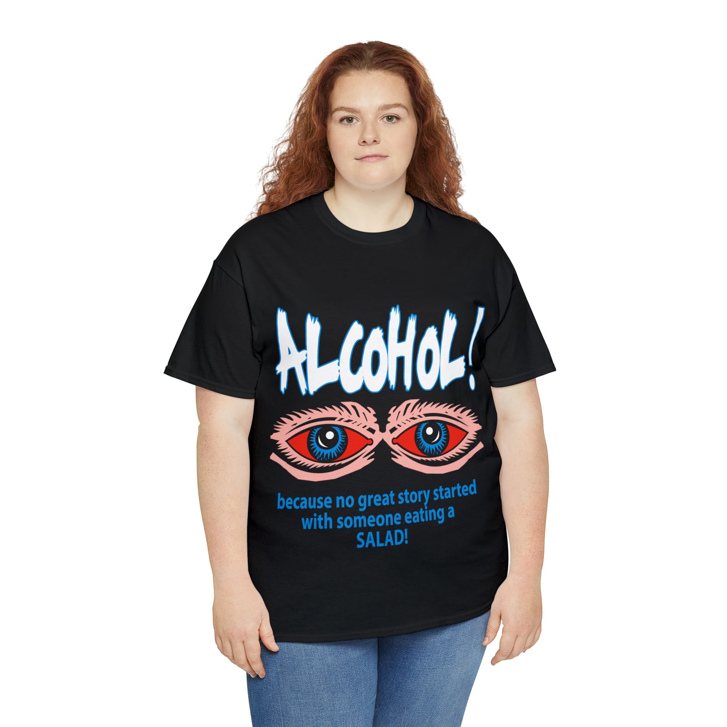 "ALC****" vs Salad - Funny Unisex Heavy Cotton Tee - AUS