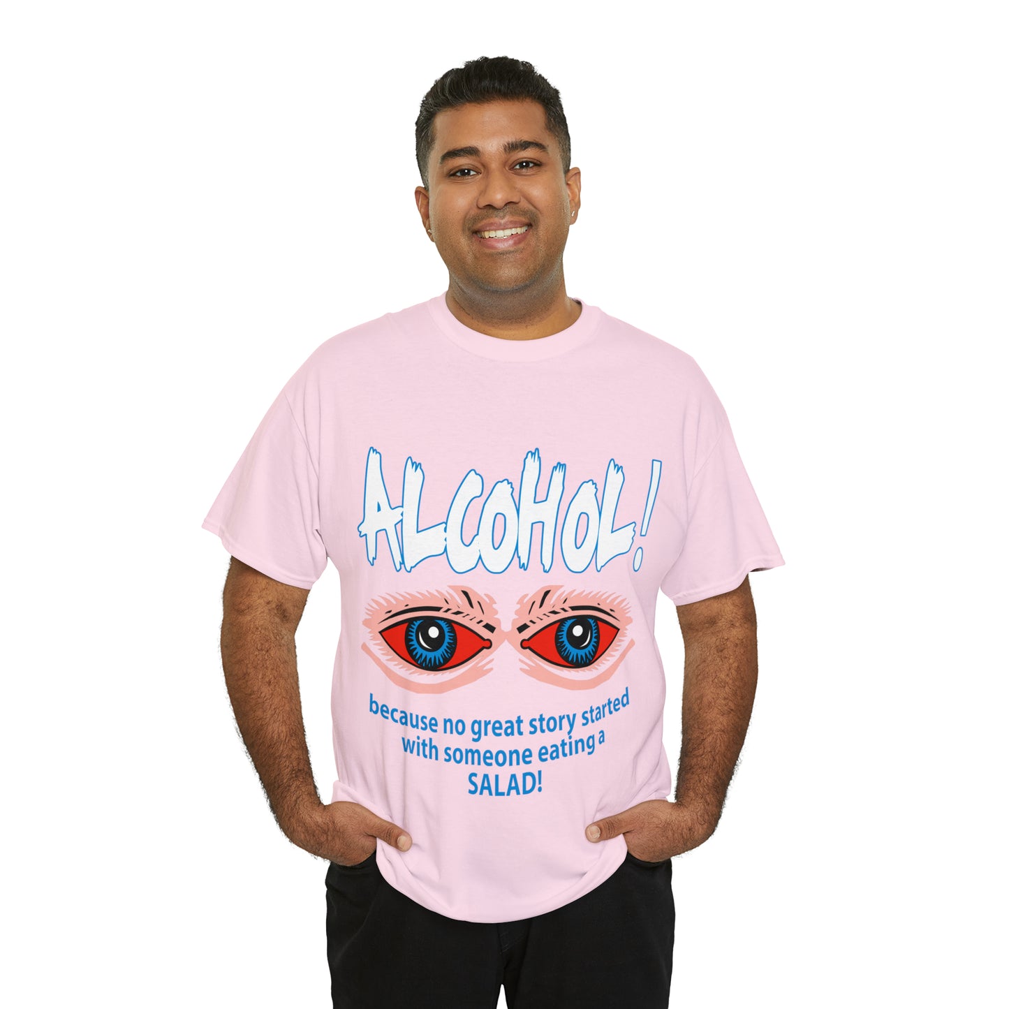 "ALC****" vs Salad - Funny Unisex Heavy Cotton Tee - AUS