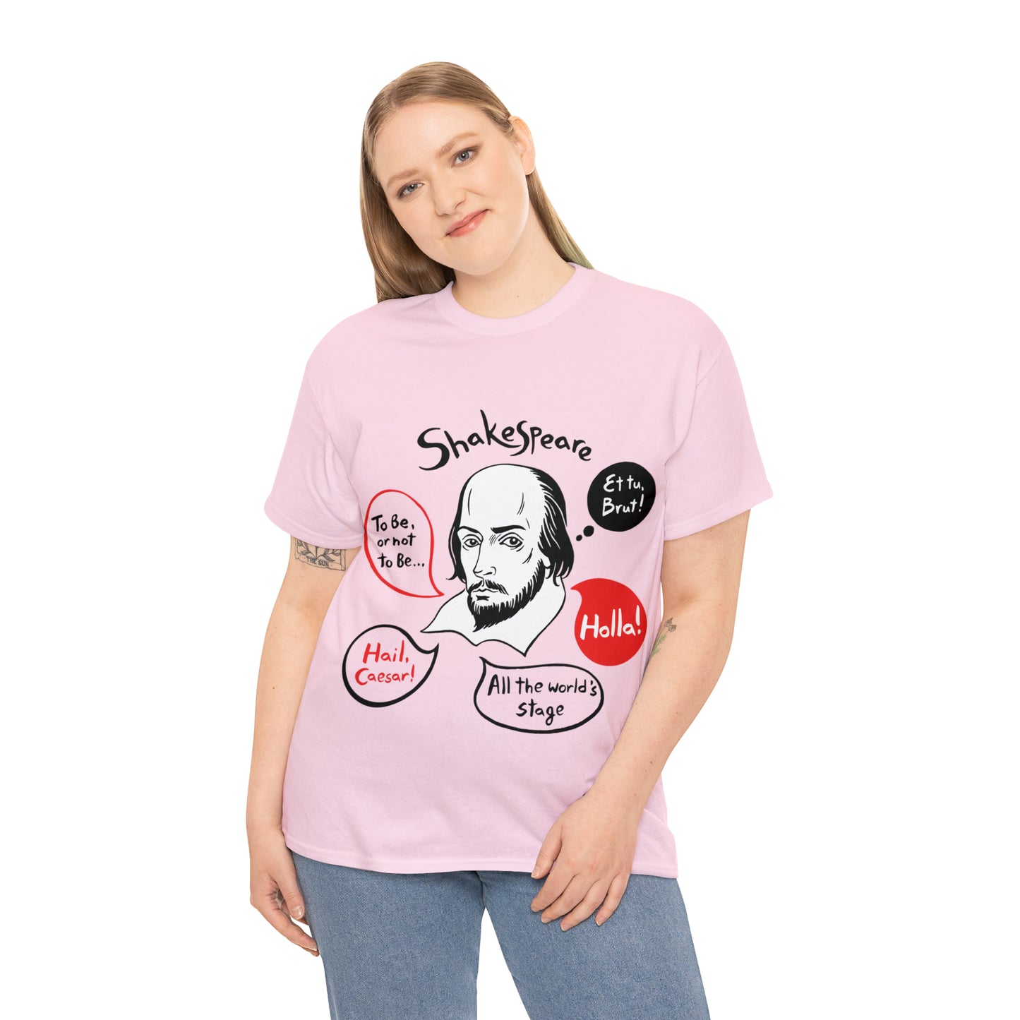 SHAKESPEARE (light) - Unisex Heavy Cotton Tee