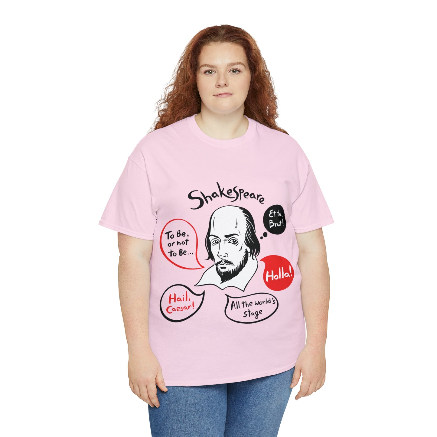 SHAKESPEARE (light) - Unisex Heavy Cotton Tee