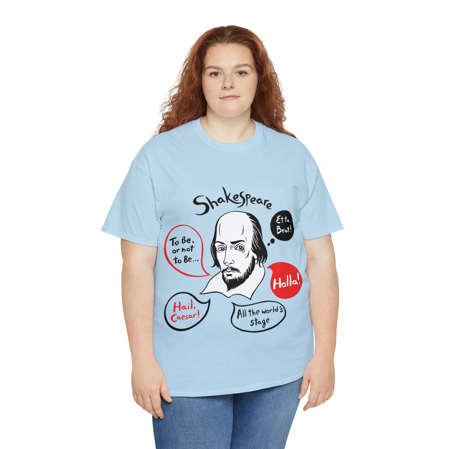 SHAKESPEARE (light) - Unisex Heavy Cotton Tee